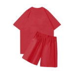 Nofs T Shirt And Shorts Two Piece Tracksuit – Red