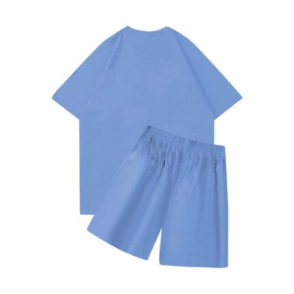 Nofs Short With T shirt Summer Set – Sky Blue