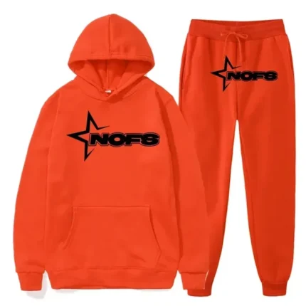 Orange Nofs Tracksuit