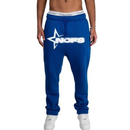 Blue Nofs Sweatpants Jogger