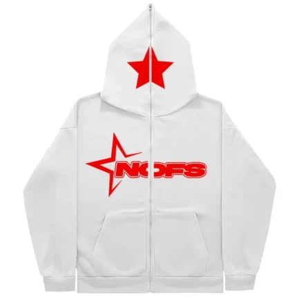 Nofs Hoodie White