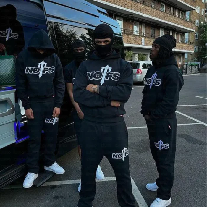 Black Nofs X Trapstar Tracksuit