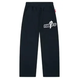 Premium Black Noneofus X Trapstar Joggers