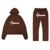 Brown Nofs Tracksuit For Men