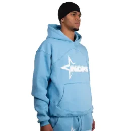 Alternative view of Baby Blue Noneofus Hoodie