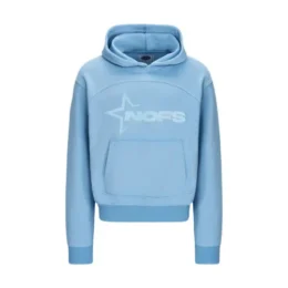 Tone in Tone Baby Blue NOFS Hoodie