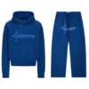 Tone in Tone Blue Noneofus Tracksuit